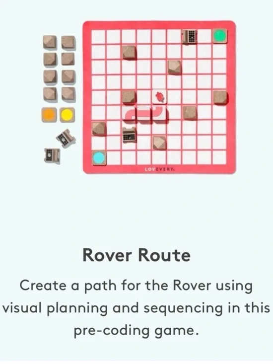Lovevery Rover Route Pre-Coding Game - Picture 1 of 4